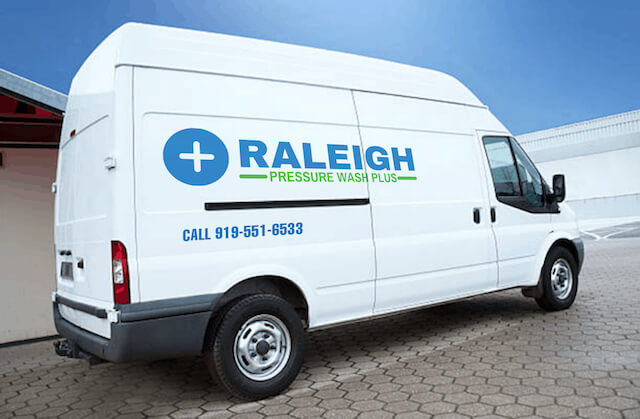 raleigh pressure washing van