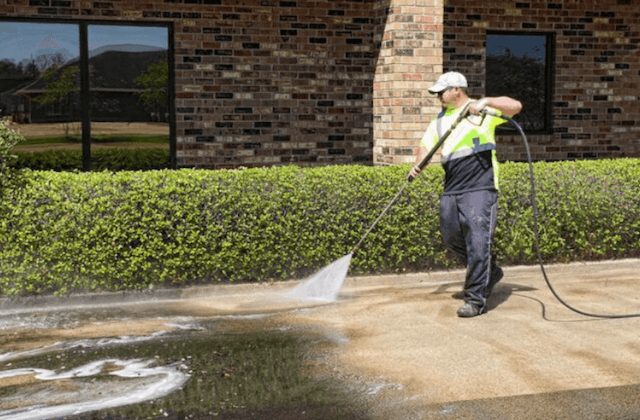 commercial concrete cleaning in raleigh